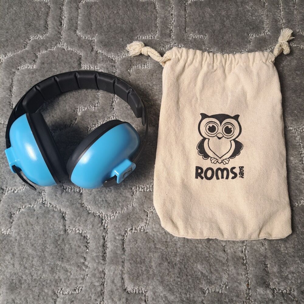 ROMS BABY EARMUFFS 3 Months TO 2 Years Old Blue